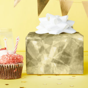 Bronze Crumpled Texture Wrapping Paper