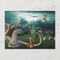 Bronze Dragon Elf Fantasy