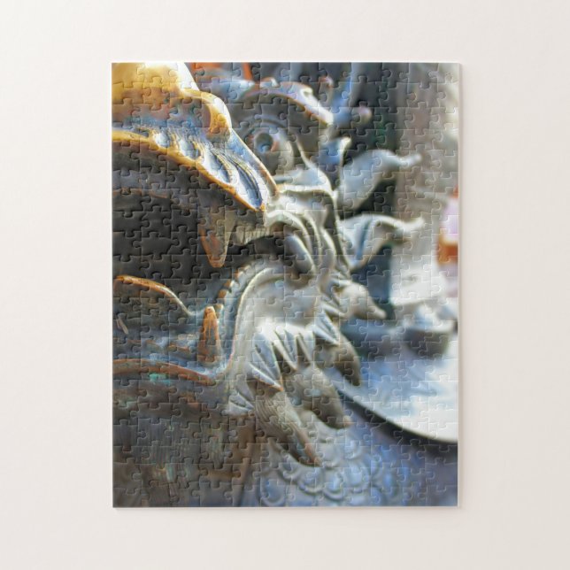 Bronze Dragon - Shanghai, China - 11x14 - 252 pcs Jigsaw Puzzle (Vertical)