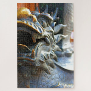 Bronze Dragon - Shanghai, China - 20x30 - 1014 pcs Jigsaw Puzzle