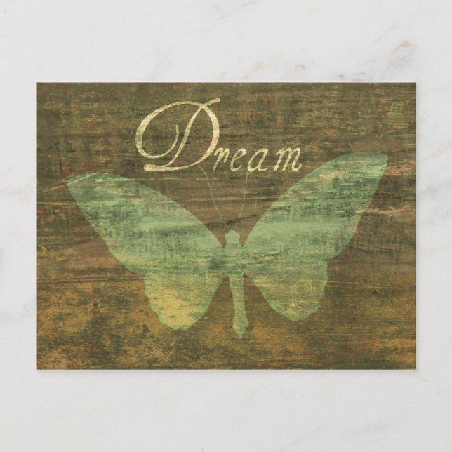 Bronze Dream Butterfly Postcard (Front)