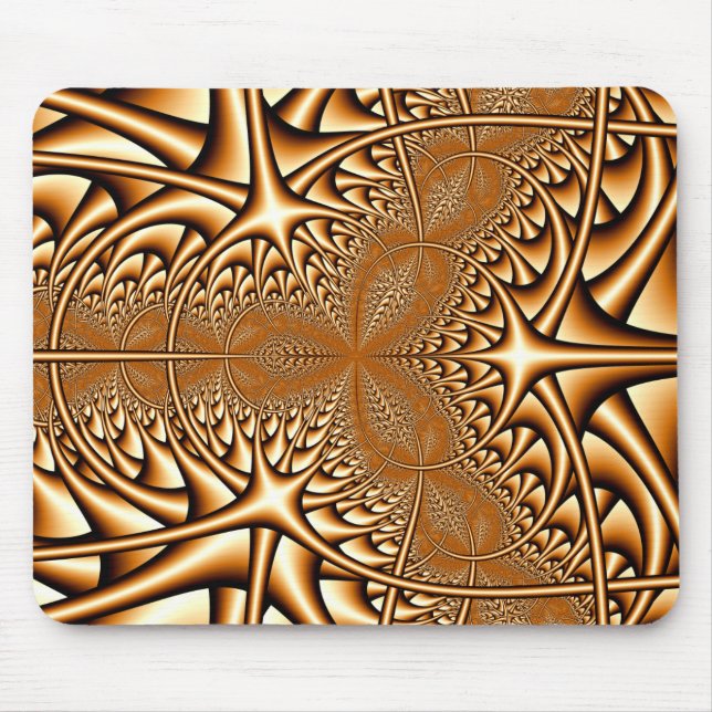 Bronze Fractal Mousepad (Front)