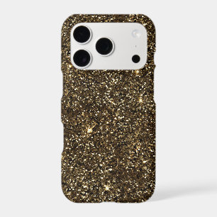 Bronze Glitter iPhone Case