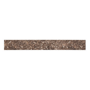 bronze glitter sparkle luxurious  grosgrain ribbon