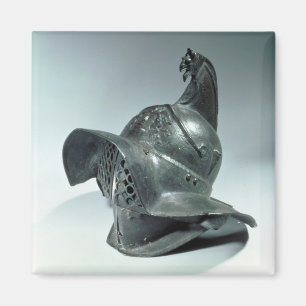 Bronze helmet of Thracian gladiator, Roman, 1st ce Magnet