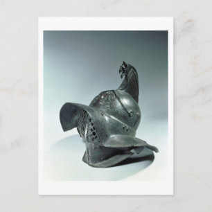 Bronze helmet of Thracian gladiator, Roman, 1st ce Postcard