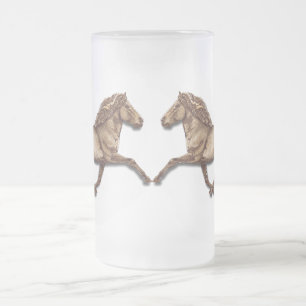 Bronze Icelandic Frosted Glass Beer Mug