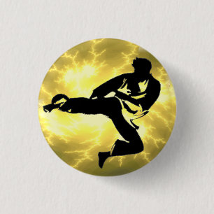 Bronze Lighting Man Button