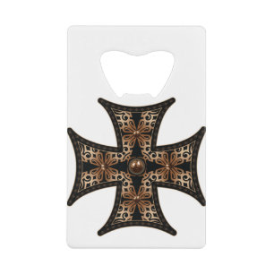 Bronze Maltese Cross