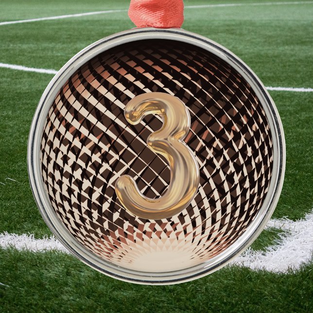 Bronze medal, 3rd place winner Sticker Metal Tree Decoration (Creator Uploaded)