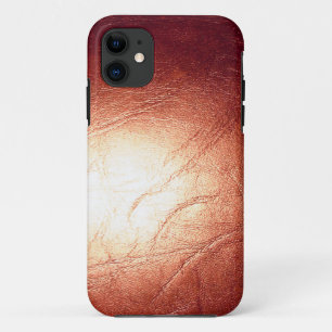 Bronze Metallic Leather iPhone 11 Case