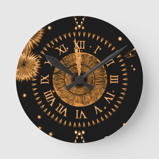 Bronze Midnight Clock (Front)