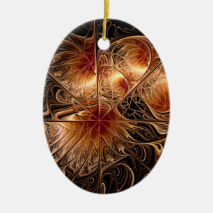 Bronze Oval Ornament