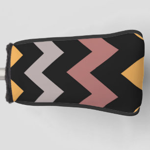 Bronze Silvered Gold Golf Head Cover