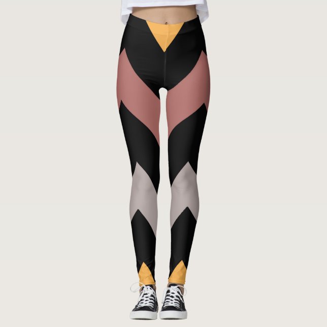 Bronze Silvered Gold Leggings (Front)