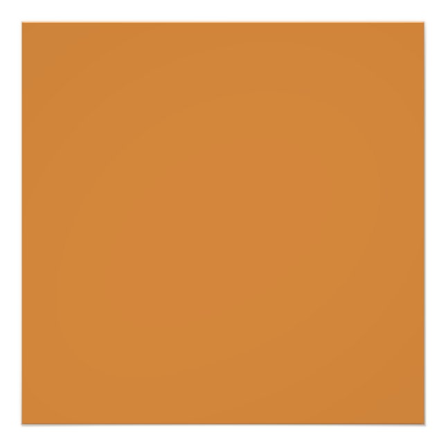 Bronze  (solid colour)  photo print (Front)