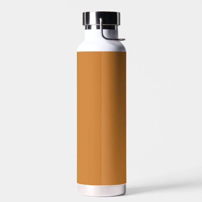 Bronze  (solid colour)  water bottle (Left)