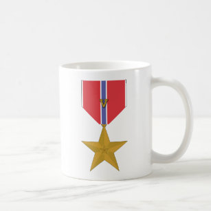 Bronze Star With V Coffee Mug