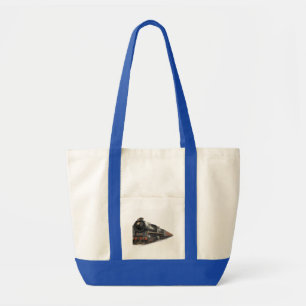 Bronze Steam Train Mechanical Art Tote Bag