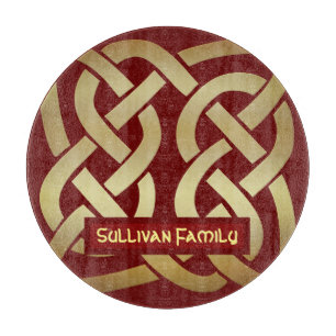 Bronze Tone Celtic Knot Cutting Board