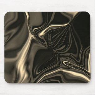 Bronze undulations on brownish beige background mouse mat
