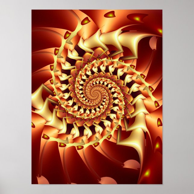 Bronze Vortex Poster (Front)