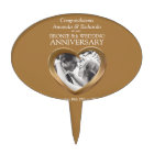 Bronze wedding anniversary heart 8 years photo