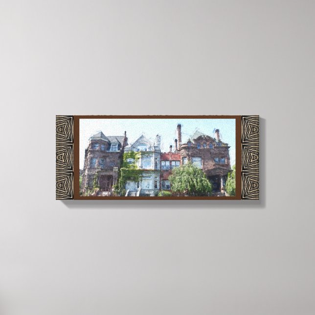 Bronzeville Chicago, IL Southside Canvas Print (Front)