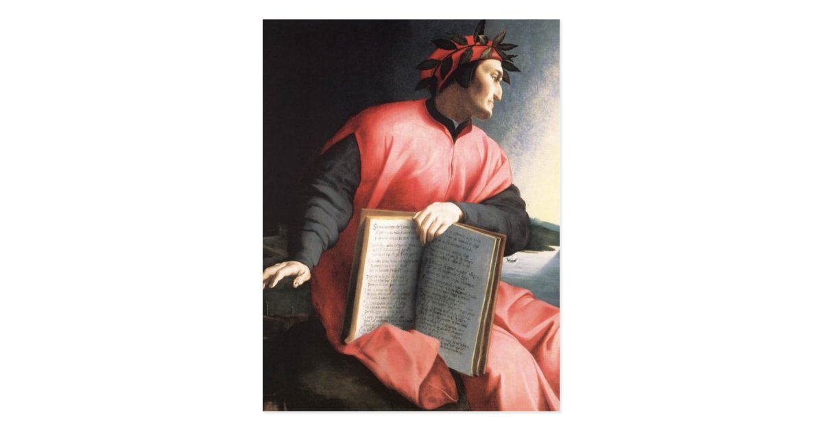 Bronzino - Allegory of Dante Postcard | Zazzle