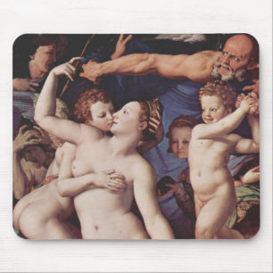 Bronzino - Allegory of Love Mouse Mat