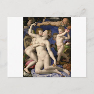 Bronzino: Venus, Cupid, Folly and Time Postcard