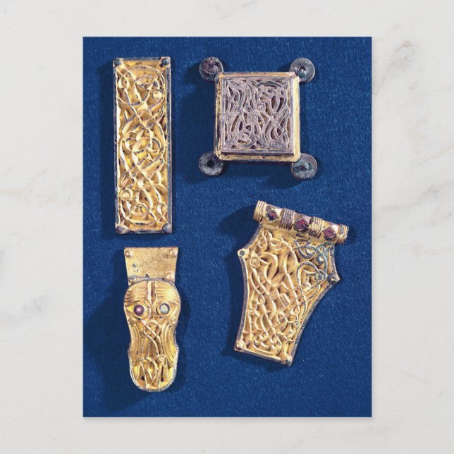 Brooch and buckles postcard (Front)
