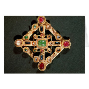 Brooch in the form of a Greek cross