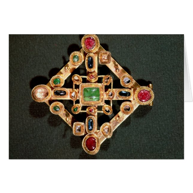 Brooch in the form of a Greek cross (Front Horizontal)