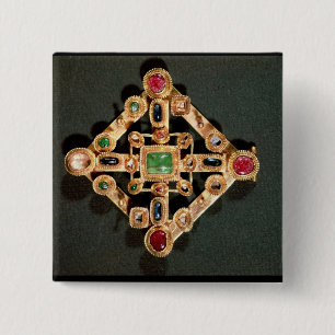 Brooch in the form of a Greek cross 15 Cm Square Badge
