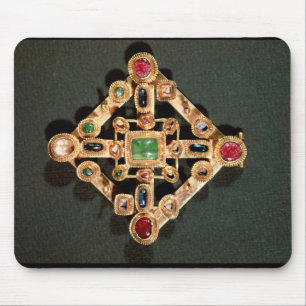Brooch in the form of a Greek cross Mouse Mat