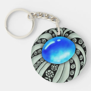 brooch key ring
