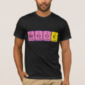 Brook periodic table name shirt (Front)
