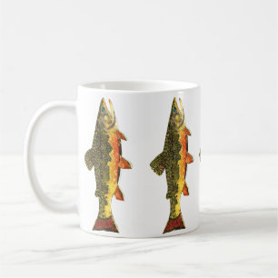 Brook Trout Fish Painting Coffee Mug
