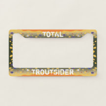 Brook Trout License Plate Frame