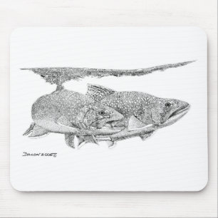 Brook Trout Mouse Mat