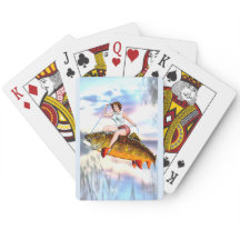 Brook Trout Pinup Girl