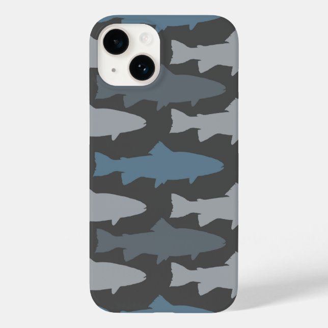 Brook Trout Scales Photography Case-Mate iPhone Case (Back)