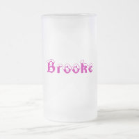 Brooke- Name Style-Frosted Mug