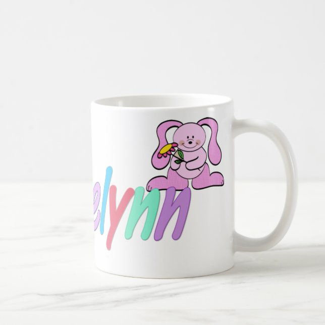 Brookelynn Bunny Coffee Mug (Right)