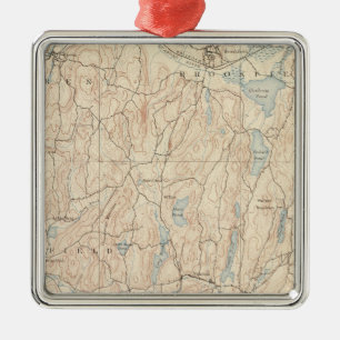 Brookfield, Massachusetts Metal Tree Decoration