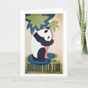 Brookfield Zoo-Panda Card