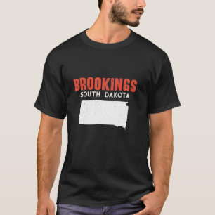 Brookings South Dakota USA State America Travel So T-Shirt