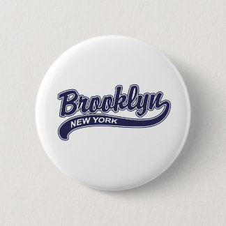 Brooklyn 6 Cm Round Badge