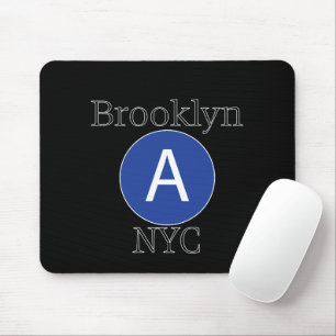 Brooklyn A Train Mouse Mat